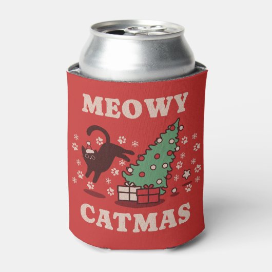 Meowy Catmas Dosenkühler (Kanne Vorderseite)