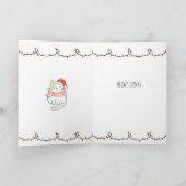 Meowy Catmas Feiertagskarte (Innenseite)
