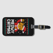 Meowy Catmas Gepäckanhänger (Vorderseite (Horizontal))