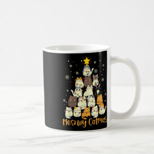 Meowy Catmas Katze Weihnachtsbaum Xmas Mädchen Jun Kaffeetasse