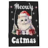 Meowy Catmas Mittlere Geschenktüte (Vorderseite)