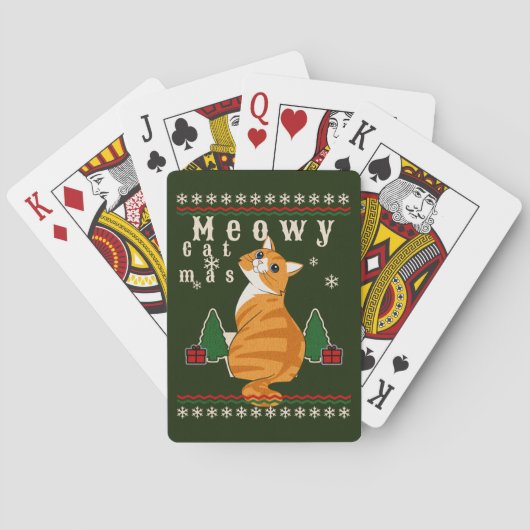meowy catmas  spielkarten (Rückseite)