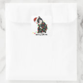 Meowy Catmas Sticker (Tasche)