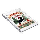 Meowy Catmas, Ugly Christmas Sweater, Cat Christma Notizblock (Rechte Seite)