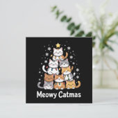 Meowy Catmas Weihnachtsbaum Weihnachten Weihnachte (Stehend Vorderseite)