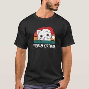 Meowy Catmas Weihnachtskatzenpuffer 1 T-Shirt
