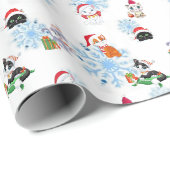 Meowy Catmas Wrapping Paper Geschenkpapier (Rolleneckpunkt)