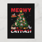 Meowy Chirstmas Begleitkarte (Rückseite)