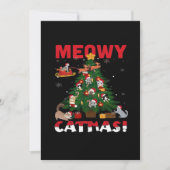 Meowy Chirstmas Save The Date (Vorderseite)