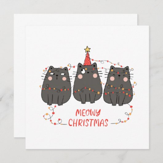 Meowy Christmas (Vorne/Hinten)