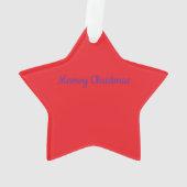 Meowy Christmas 2025 ornament (Rückseite)