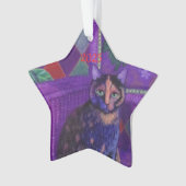 Meowy Christmas 2025 ornament (Vorderseite)