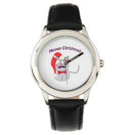 Meowy Christmas! Armbanduhr