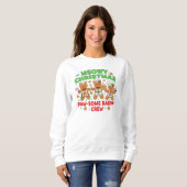 "Meowy Christmas Baking Crew Sweatshirt (Vorne ganz)
