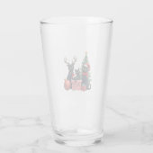 Meowy Christmas Black Cats Play Christmas Tree Lig Glas (Rückseite)