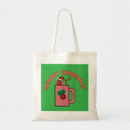 MEOWY CHRISTMAS Budget Tote Bag Tragetasche