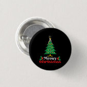 Meowy Christmas Button (Vorne & Hinten)