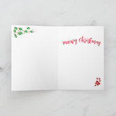 Meowy Christmas Card Karte (Innenseite)