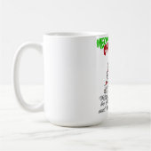 Meowy Christmas Cat – Cute Holiday Cat Lovers Mug Kaffeetasse (Links)