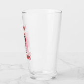 Meowy Christmas Cat Glas (Links)