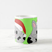Meowy Christmas Cat Kaffeetasse (Mittel)