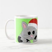 Meowy Christmas Cat Kaffeetasse (Links)