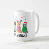 Meowy Christmas Cat Kaffeetasse (VorderseiteRechts)