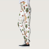 Meowy Christmas Cat Leggings - Gift For Cat Mom (Links)