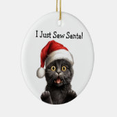 Meowy Christmas Cat Ornament (Rechts)