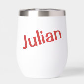 Meowy Christmas Cat Personalisiert (Rückseite)