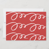 Meowy Christmas Cat Pet Foto Feiertagskarte (Rückseite)