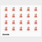 Meowy Christmas Cat Sticker - Festtagskatze (Blatt)