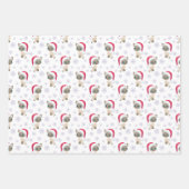 Meowy Christmas Cat Themed Geschenkpapier Set (Vorderseite 3)