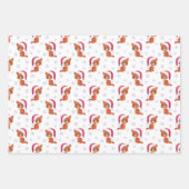 Meowy Christmas Cat Themed Geschenkpapier Set (Vorderseite)