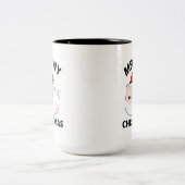 Meowy Christmas Coffee Tasse (Mittel)