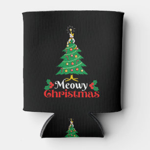 Meowy Christmas Dosenkühler