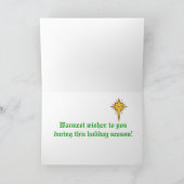 Meowy Christmas Feiertagskarte (Innenseite)