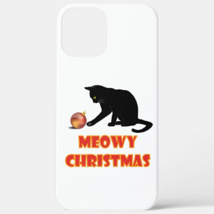 Meowy Christmas Funny Cat Case-Mate iPhone Hülle