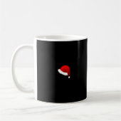 Meowy Christmas Funny Cat Humorous Kaffeetasse (Links)