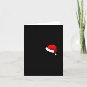 Meowy Christmas Funny Cat Humorous  Karte (Vorderseite)