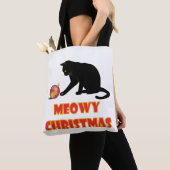 Meowy Christmas Funny Cat Tasche (Von Nahem)
