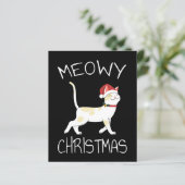 Meowy Christmas - Funny Christmas 2022 (Stehend Vorderseite)