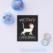 Meowy Christmas - Funny Christmas 2022 Flyer (Einzeln)