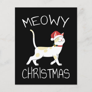 Meowy Christmas - Funny Christmas 2022 Flyer