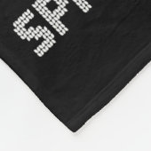 Meowy Christmas Funny Sphynx Cat Santa Hat Ugly Sw Fleecedecke (Ecke)