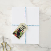 Meowy Christmas! Geschenkanhänger (Mit Garn)