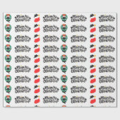 Meowy Christmas Geschenkpapier (Flach)