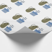 Meowy Christmas Geschenkpapier (Ecke)