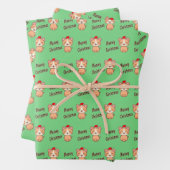 Meowy Christmas Geschenkpapier Set (Beispiel)