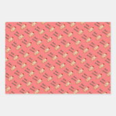 Meowy Christmas Geschenkpapier Set (Vorderseite 3)